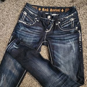 Rock Revival Skinny Jeans 💕 Size 25